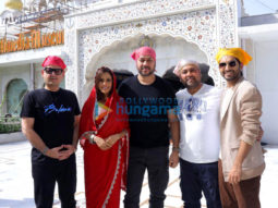 Photos: Nushrratt Bharuccha and others snapped during the promotions of Janhit Mein Jaari in Delhi