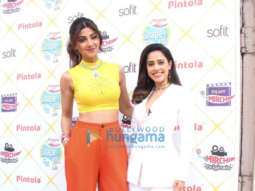 Photos: Nushrratt Bharuccha, Sonakshi Sinha and others snapped in Mehboob Studio for the shoot of Shilpa Shetty’s show Shape Of You