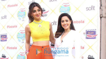 Photos: Nushrratt Bharuccha, Sonakshi Sinha and others snapped in Mehboob Studio for the shoot of Shilpa Shetty’s show Shape Of You