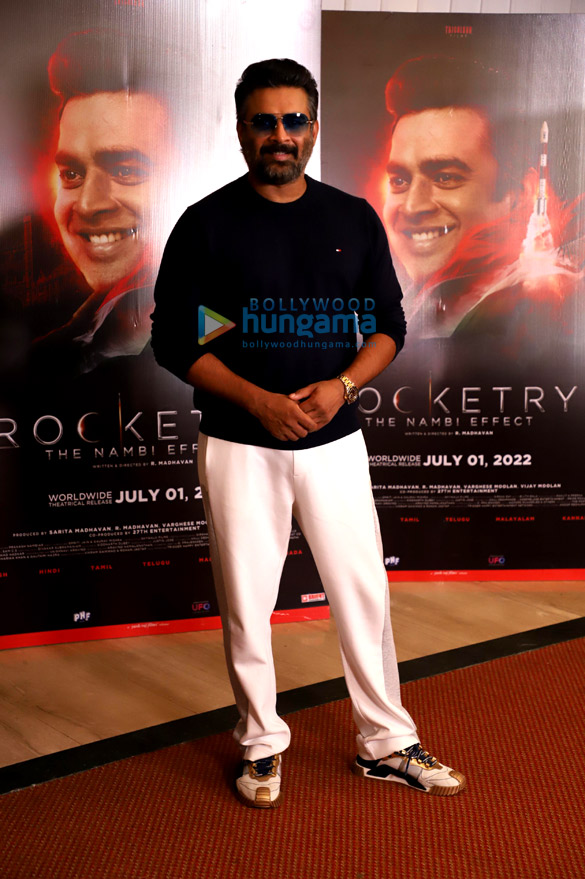 photos r madhavan snapped at rocketry the nambi effect promotions in mumbai 1