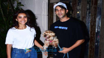 Photos: Rajkummar Rao and Patralekha spotted at a clinic in Bandra