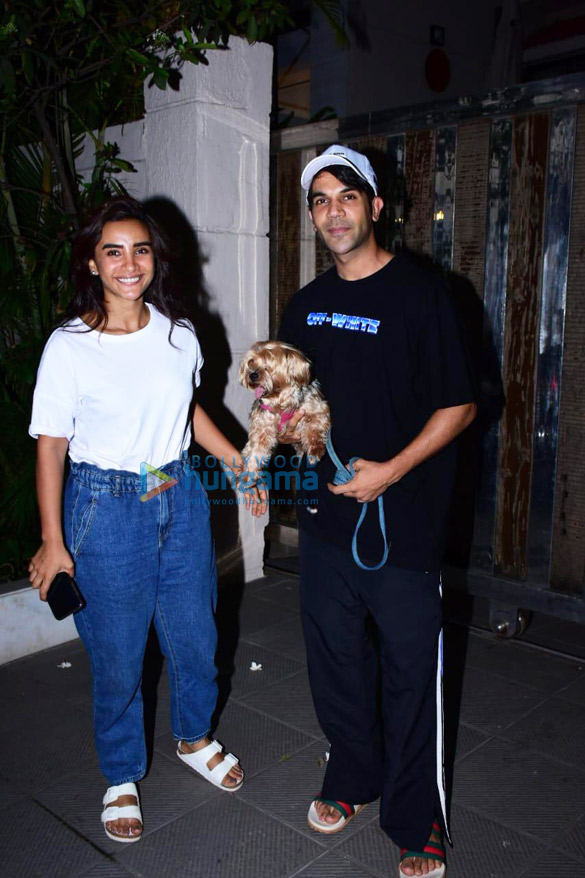 Photos: Rajkummar Rao and Patralekha spotted at a clinic in Bandra