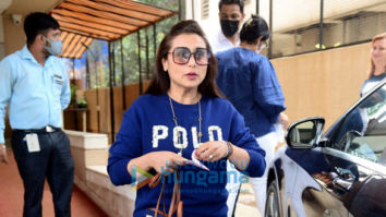 Photos: Rani Mukerji snapped in Bandra