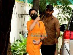 Photos: Rashmika Mandanna snapped at a dubbing studio in Juhu