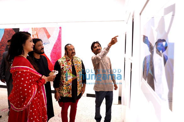 photos roopkumar rathod leslie lewis rupali suri among others snapped at the launch of ram pratihars show at jehangir art gallery 4
