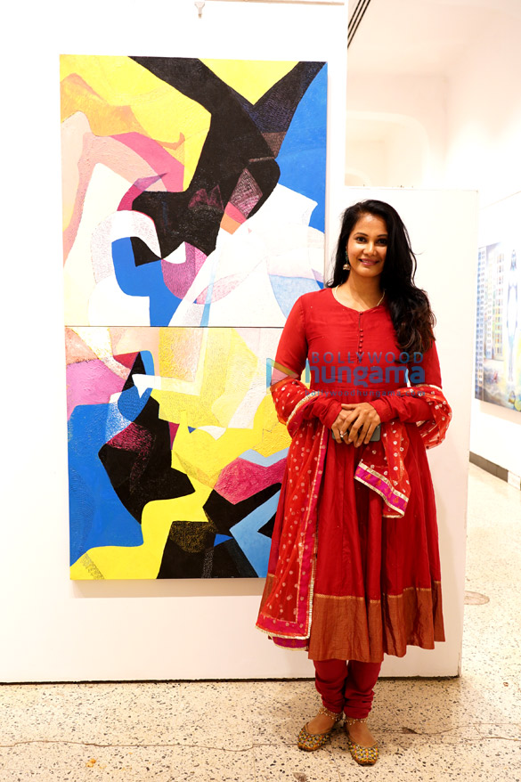 photos roopkumar rathod leslie lewis rupali suri among others snapped at the launch of ram pratihars show at jehangir art gallery 5