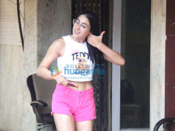 Photos: Sara Ali Khan spotted outside a pilates studio