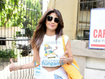 Photos: Shilpa Shetty snapped outside a salon in Juhu