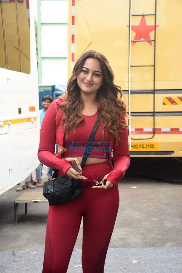 Photos: Sonakshi Sinha spotted at Film City