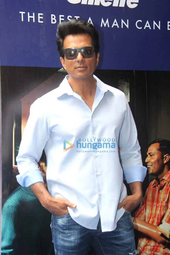 Photos: Sonu Sood attends the launch of the latest Gillette campaign Photos: Sonu Sood attends the launch of the latest Gillette campaign