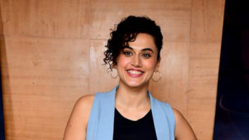 Photos: Taapsee Pannu snapped promoting her film Shabaash Mithu