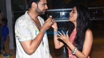 Photos: Tejasswi Prakash cuts her birthday cake with Karan Kundra in Goa
