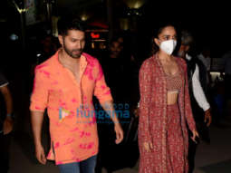 Photos: Varun Dhawan and Kiara Advani snapped promoting the film JugJugg Jeeyo