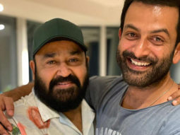 Prithviraj receives a hearty homecoming hug from Mohanlal after returning from shoot of Aadujeevitham in Jordan