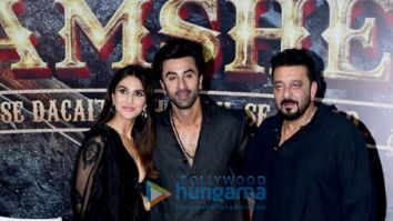 Photos: Ranbir Kapoor, Sanjay Dutt, Vaani Kapoor snapped at the trailer launch of Shamshera