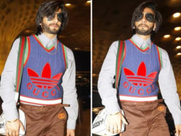 Ranveer Singh showcases high fashion, sports Adidas x Gucci ensemble at the airport as he departs for his birthday
