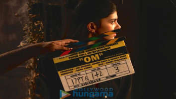 On the set of the movie Rashtra Kavach OM