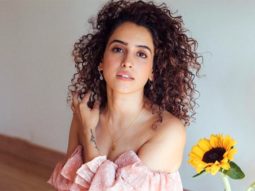Sanya Malhotra is summer ready in blush pink off-shoulder dress in her latest photo-shoot