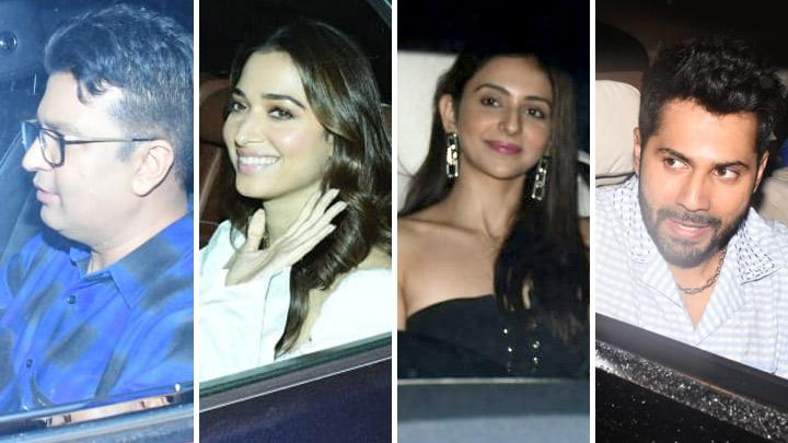 Special screening of JugJugg Jeeyo: Anil Kapoor, Vicky Kaushal, Maniesh Paul, Prajakta Koli