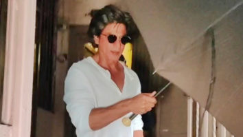 Spotted: Shah Rukh Khan at a dubbing studio in Bandra, Mumbai