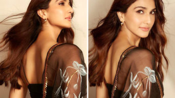 Vaani Kapoor maintains simple yet elegant look in an all-black anarkali suit worth Rs. 22,500
