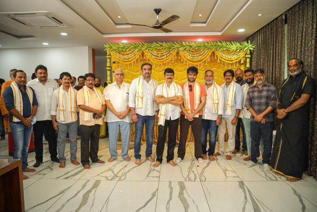Boyapati Srinu's pan-India project with Ram Pothineni launched, see photos Boyapati Srinu's pan-India project with Ram Pothineni launched, see photos