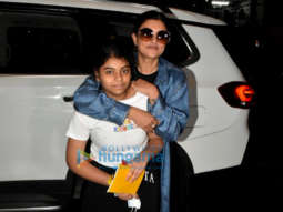 Photos: Sushmita Sen spotted with her daughter in Bandra
