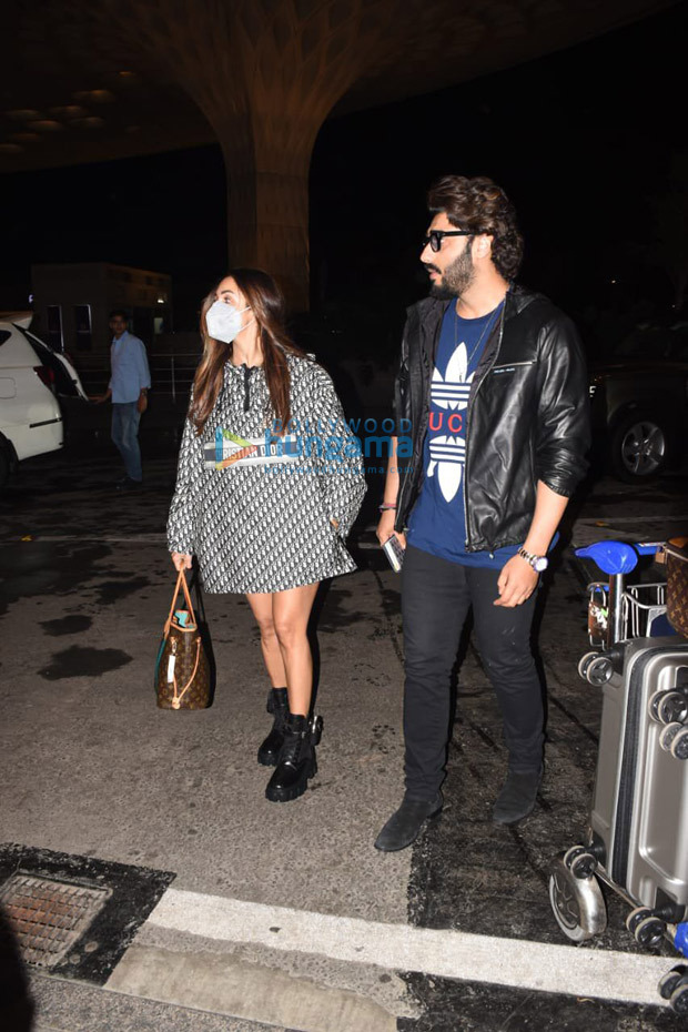 Arjun Kapoor leaves for Paris with Malaika Arora to celebrate his birthday Arjun Kapoor leaves for Paris with Malaika Arora to celebrate his birthday
