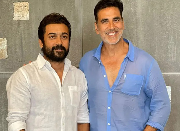 Suriya shoots with Akshay Kumar for the Hindi remake of Soorarai Pottru in Chennai; share picture from set