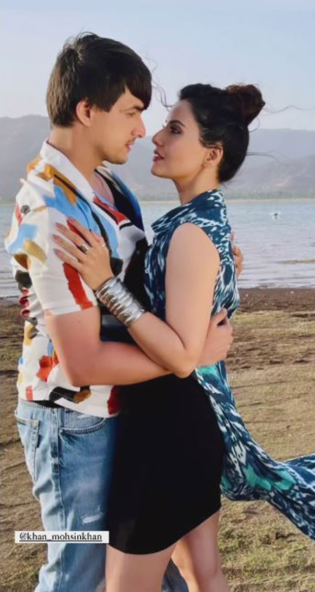 Yeh Rishta Kya Kehlata Hai actor Mohsin Khan shares a sizzling chemistry with Surveen Guggal aka Smriti Kalra in their music video