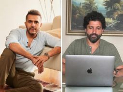 Ritesh Sidhwani shares a photo of Farhan Akhtar in writer mode and it has got us curious about his next!
