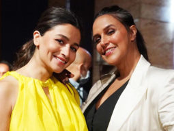 Neha Dhupia hosts the Darlings trailer launch event