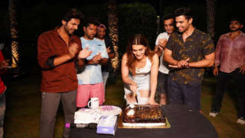 Kriti Sanon celebrates her birthday on the sets of Shehzada in Haryana, See pic!