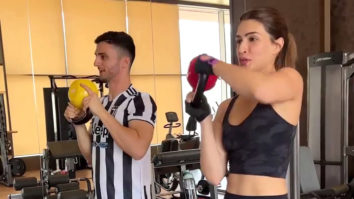A glimpse from Kriti Sanon’s workout
