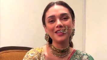 Aditi Rao Hydari looks absolutely stunning in yellow and green lehenga