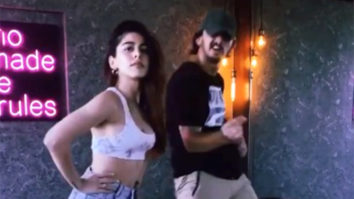 Alaya F shows off her hot dance moves sporting a tank top & denim shorts