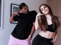 Alaya F’s cool dance session with her Choreographer