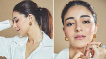 Ananya Panday makes a solid statement in white shirt style body-con dress worth Rs. 11,200 in her latest photo-shoot