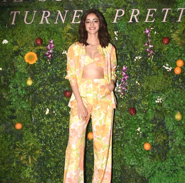 Ananya Panday sets the mood right in a bright floral Co-Ord Set worth Rs.11,470 as she attends an event in the city