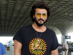 Arjun Kapoor spotted at the airport in all black attire