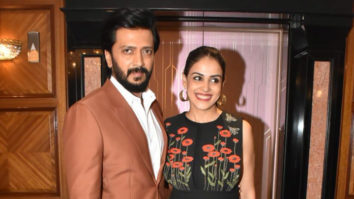 Bollywood’s cutest couple Genelia Dsouza and Riteish Deshmukh spotted together