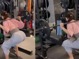 Disha Patani burning off her cheat meal