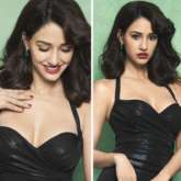 Disha Patani sets hearts racing in a satin black body-con high-slit dress  worth Rs. 9,978 9978 : Bollywood News - Bollywood Hungama