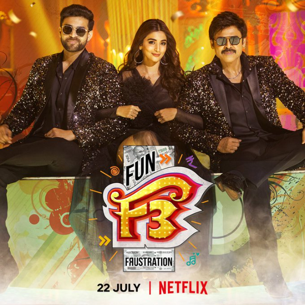 F3: Fun and Frustration starring Venkatesh Daggubati, Varun Tej, Pooja ...