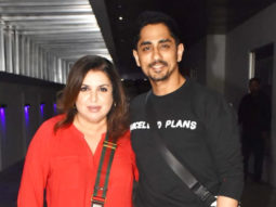 Farah Khan & Siddharth clicked attending Huma Qureshi’s birthday celebrations