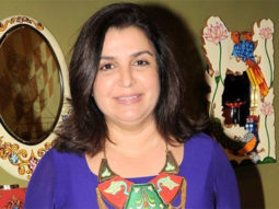 Farah Khan poses for paps