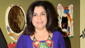 Farah Khan poses for paps
