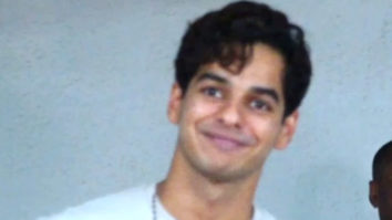 Ishaan Khatter looks stylish as she poses for paps