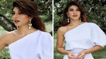 Jacqueline Fernandez looks gorgeous & beats Monday blues in white attire
