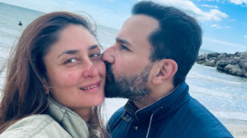 Kareena Kapoor Khan shares photos from the beach as she gets kiss from Saif Ali Khan at English Channel, see pics